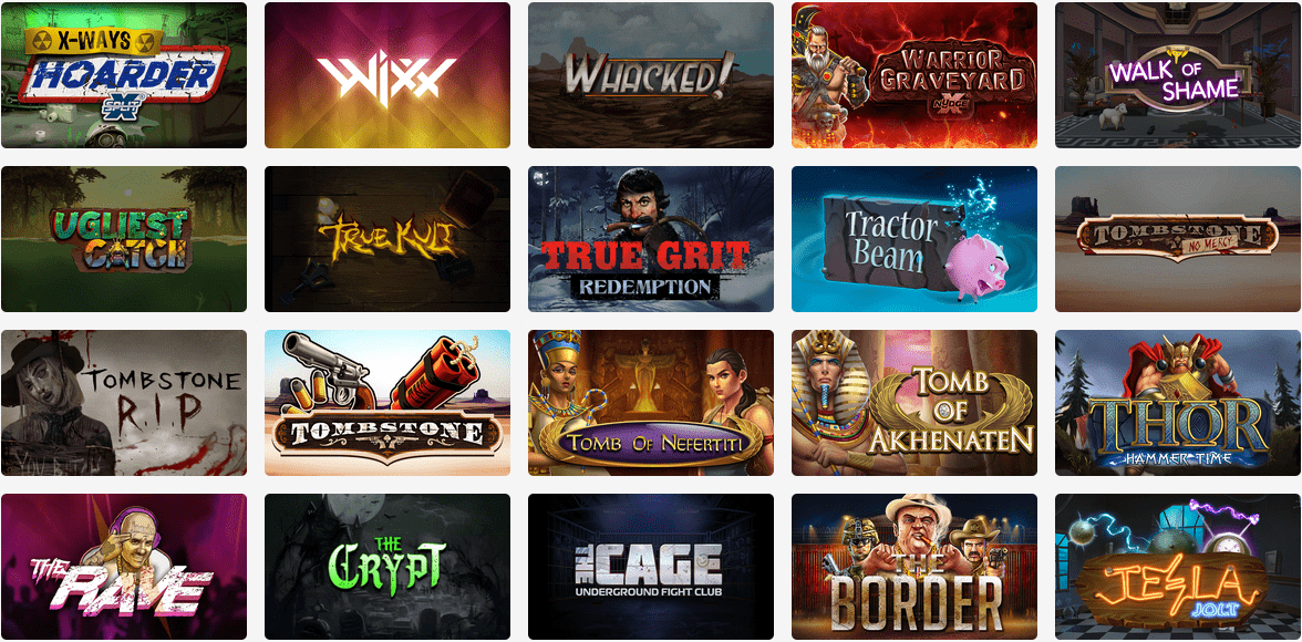 No Limit City casino games